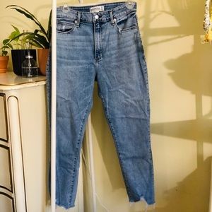 A&F curve love jeans